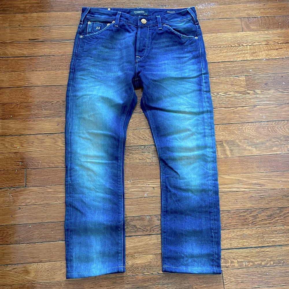 scotch and soda mens lot 22 denim jeans size 31 x 30